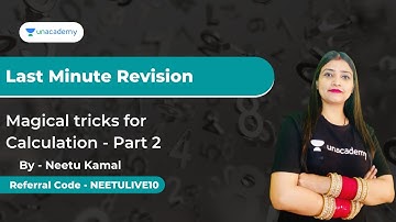 Lat Min Revision | Magical tricks for Calculation | Part 2 | Neetu Kamal | Unacademy CLAT