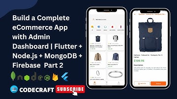 Complete eCommerce App with Admin Dashboard | Flutter + Node.js + MongoDB + Firebase  | Final Part