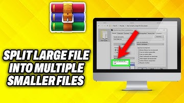 How To Split Large File into Multiple Smaller Files using WinRAR (2025)