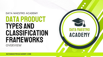 What Are Data Products? Types, Classifications, and Real-World Examples  |  Data Maestro Academy