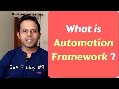 QnA Friday 9 - What is Framework | What is Test Automation Framework | Why to use Framework