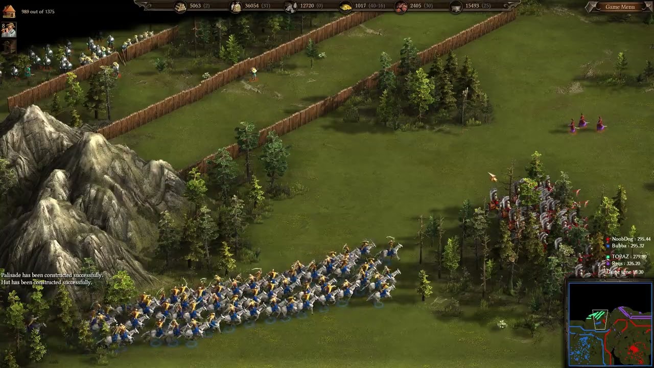 Cossacks 3 2v2   multiplayer   quick match #184   No commentary