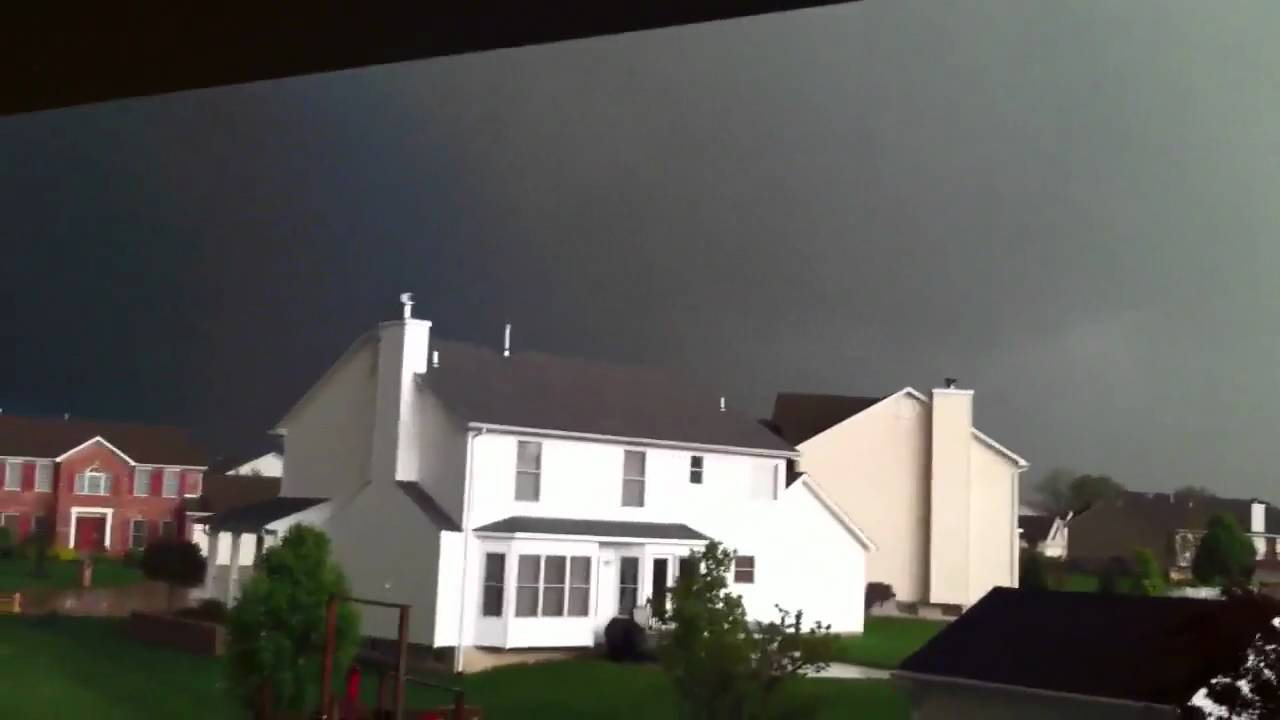 Tornado passes by