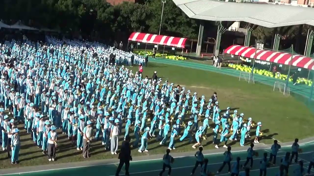 新竹市民富國小20251122百十校慶之~~學生進場