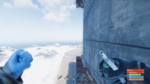 Nade from top launch | Rust Console Edition