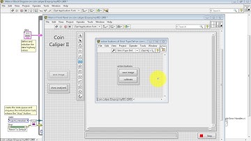 NI Vision: Step 7: Create Task Buttons
