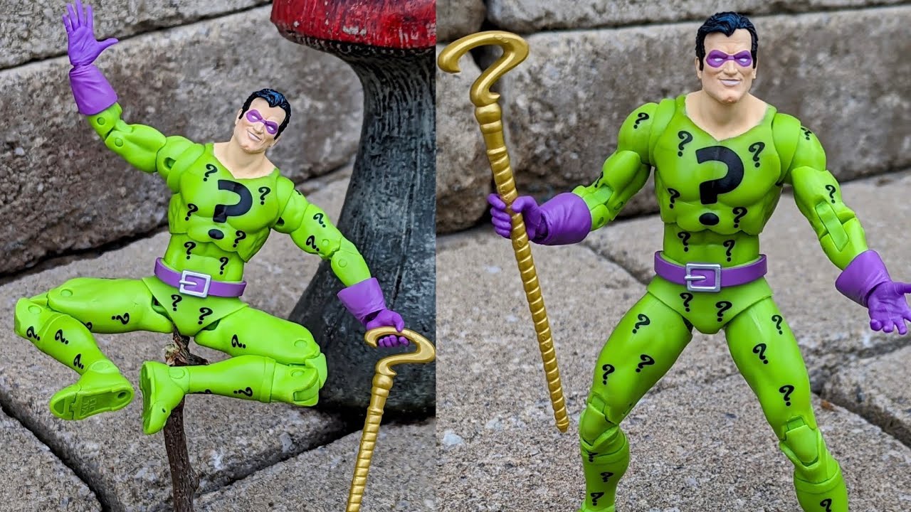 New McFarlane toys dc comics the riddler classic version action figure ...