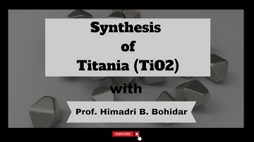 Synthesis of Titania NPs || Nanotechnology