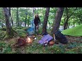 Campfire Cooking - Slow Cooked Lamb Curry - Waterfall Swimming - Wild Camping