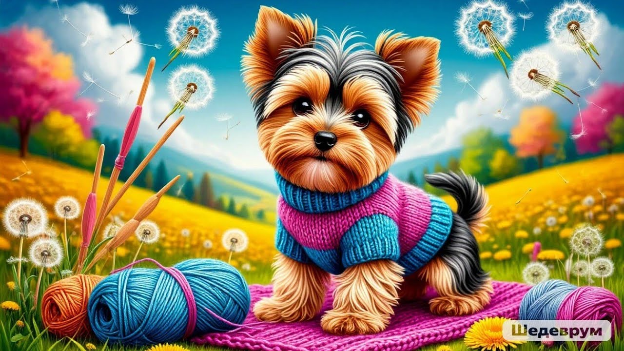 Часть 1 Самый лёгкий способ вязания для собак. Вяжем комбинезон. 