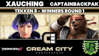 Cream City Convergence 2024 WINNERS ROUND 1 - Xauching (Reina) vs CaptainBackpak (Kuma) - T8