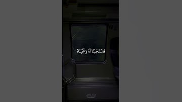 سورة الأنبياء | أية ٨٧ الي ٨٨ | القارئ إسلام صبحي #quran #3mohab3