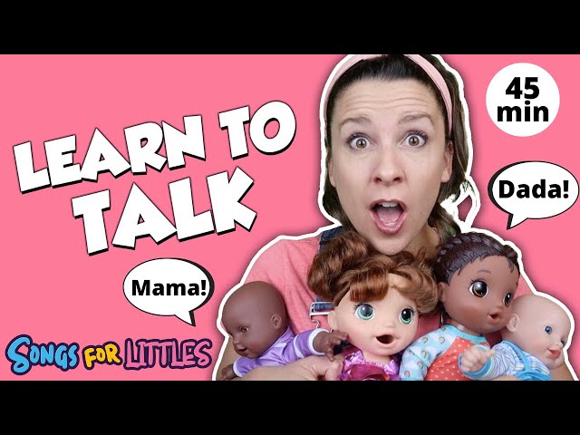 Learn To Talk with Ms Rachel - Help Take Care of Dolls - Speech, Baby Sign - Doll turn into baby class=