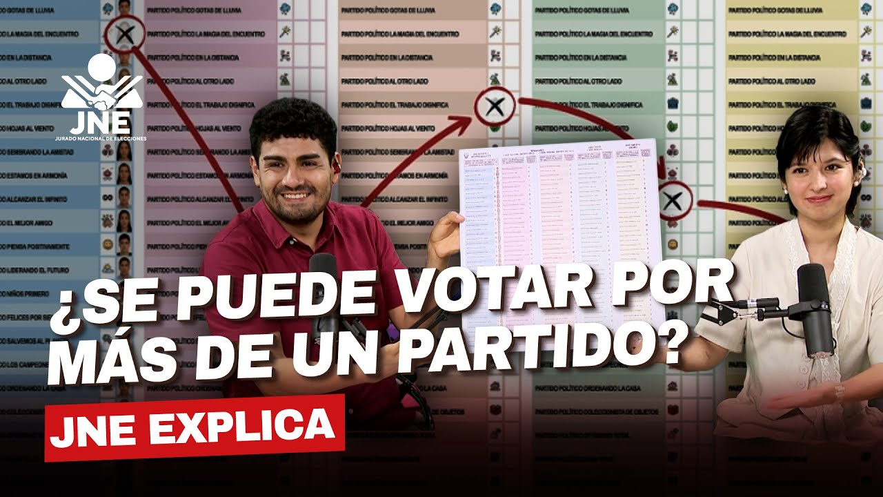 Cédula de votación 2026: ¿Qué es el voto cruzado y cómo funcionará en las Elecciones Generales?