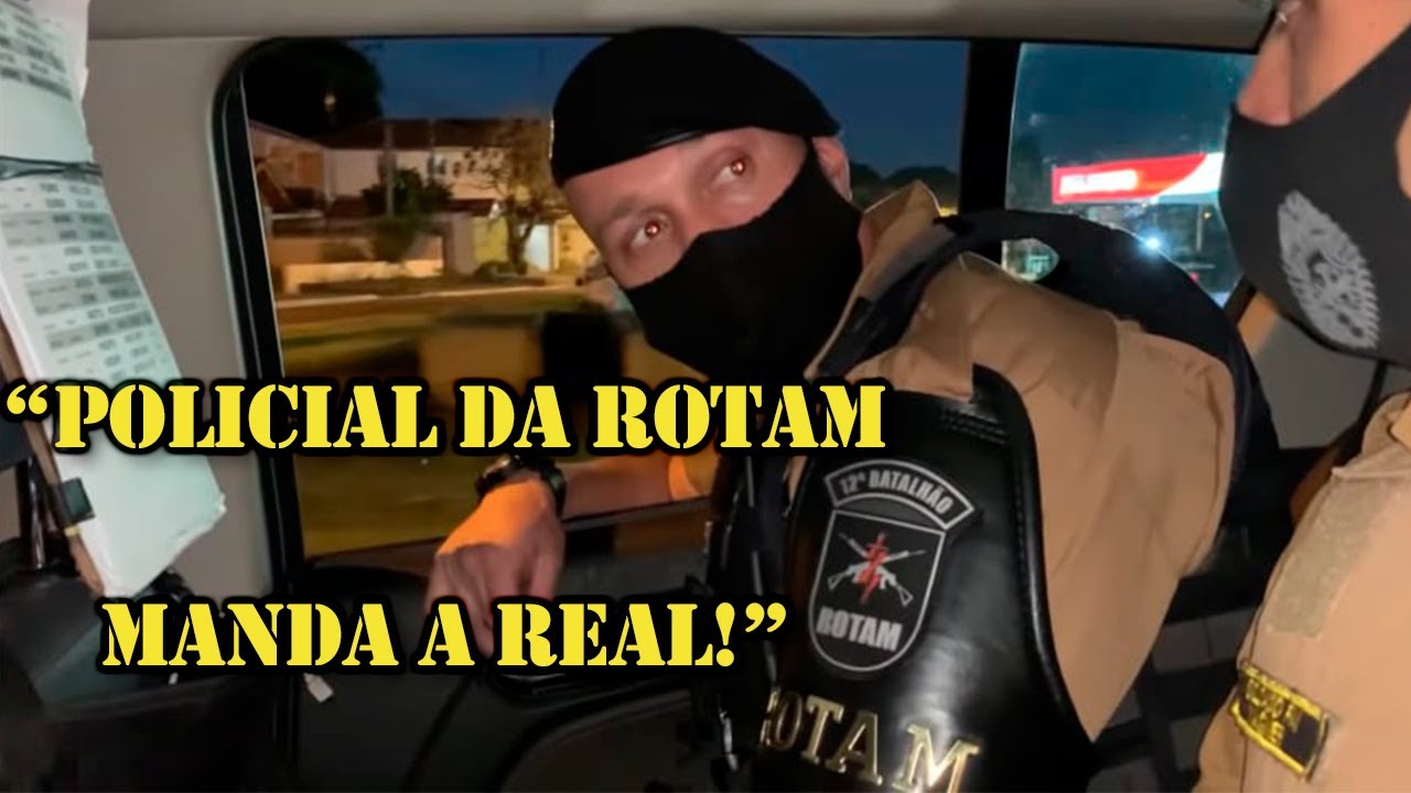 CORTES PMPR Oficial | Soldado fala como é ser um policial da ROTAM!