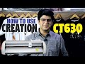 Creation CT630 Vinyl Cutter Pcut Ct630 How To Use Creation CT630 Plotter Cutter