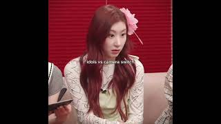 Idols Vs Camera Switch kpop funny  aespa itzy gidle
