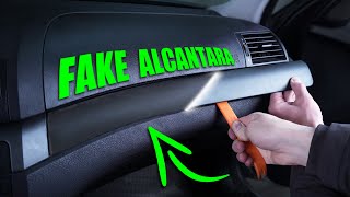 Popular Interior Mod! How to Wrap Car Trims with Alcantara Vinyl