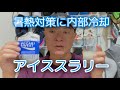 内部冷却で深部体温を冷やせ【アイススラリー】で暑熱対策！