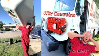 Cummins SWAP my Delivery Truck pt1 - Fastest delivery.