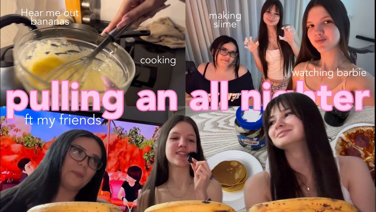 PULLING AN ALL NIGHTER *funny & chaotic*