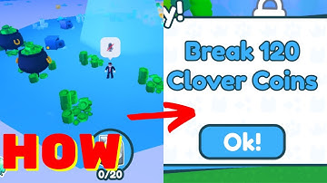 How to get Clover 🍀 Coin pile fast in Pet simulator X