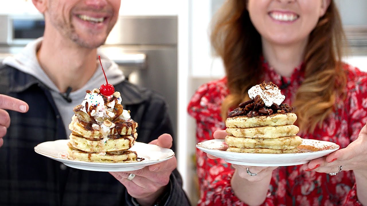 The Perfect Pancake Recipe For Two | Bigger Bolder Baking