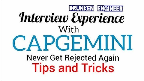 Capgemini Interview Questions | Interview Experience | Experienced | Freshers