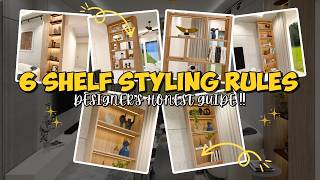 How To Style Shelves Like A Designer