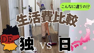 【驚愕】ドイツ生活13年→帰国。ドイツ時の生活費と日本の生活費比べるとやばかった‥