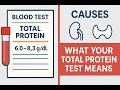 Total Protein Test: Normal Range & Causes of Imbalance | Blood Test Explained #TotalProtein