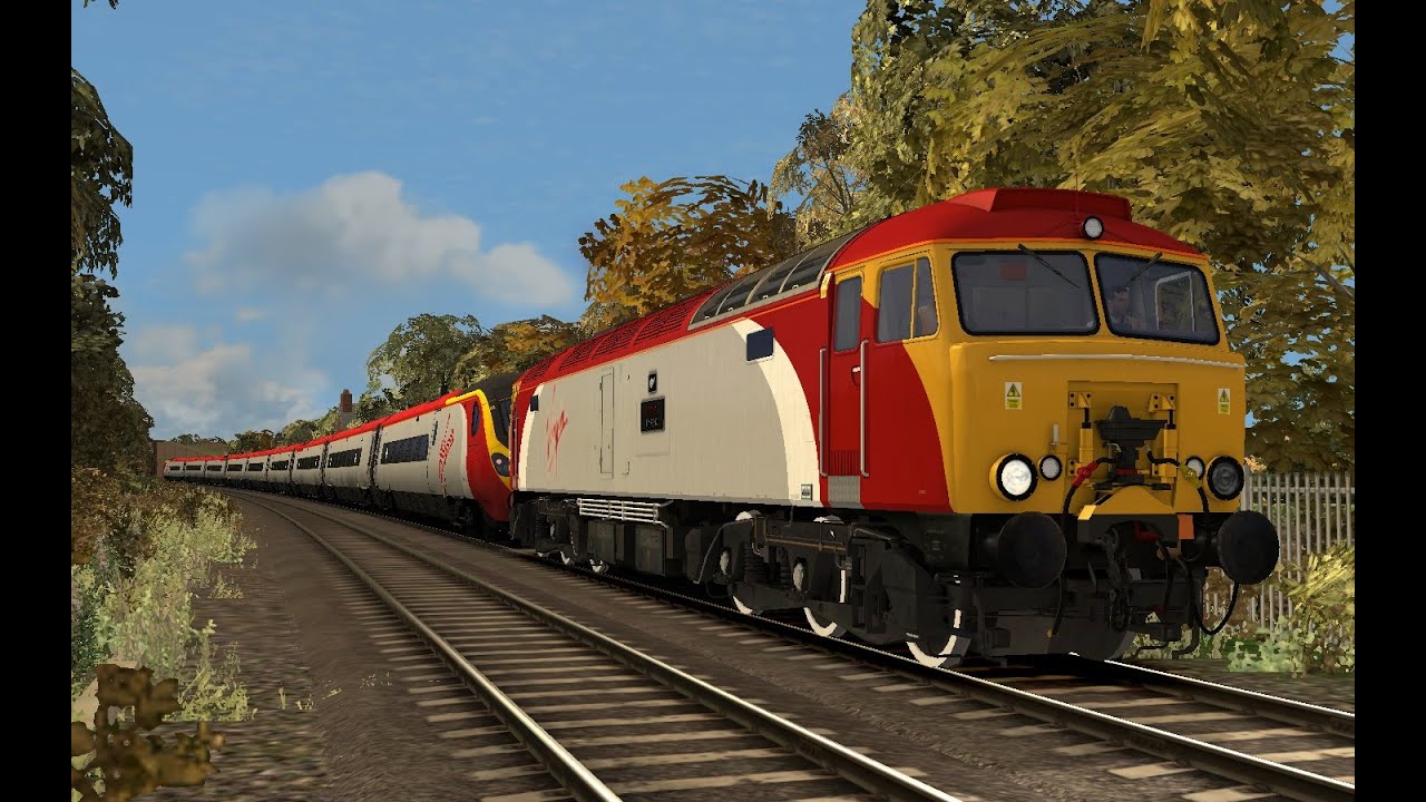 Class 57 and Class 390 Virgin Trains - Holyhead to Crewe Quick Drive (North Wales Coast Line)