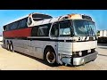 Scenicruiser bus rescue attempt 2.  Detroit Diesel 8v71 &amp; tire shop fiasco resolution