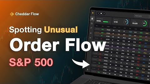 Spotting Unusual Options Order Flow - SPY