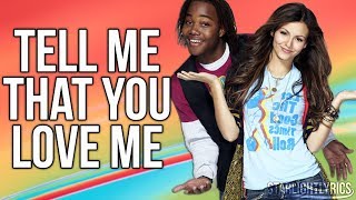 Video thumbnail of "Victorious - Tell Me That You Love Me (Lyric Video) HD"