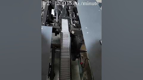 High speed doble oo wire forming machine, anillo doble oo wire, booking binding double wire forming