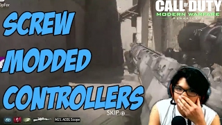 CLOSE MATCH AGAINST RAPID FIRE MODDED CONTROLLERS (Modern Warfare Remastered)