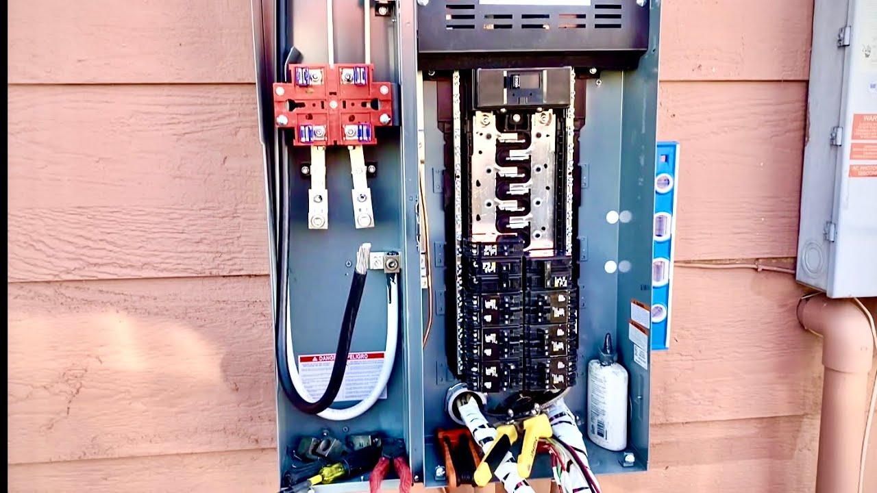 Main Electrical Panel upgrade MPU for Solar YouTube