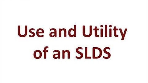 REL Southeast SLDS Presentation Part 1 (REL Southeast)