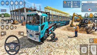 Truck Trailer Crane Di Lokasi Proyek - Bus Simulator Indonesia  screenshot 5