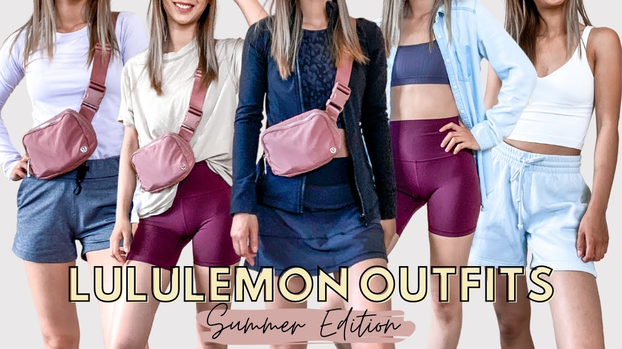 LULULEMON SUMMER OUTFIT IDEAS  Styling Lululemon for Summer