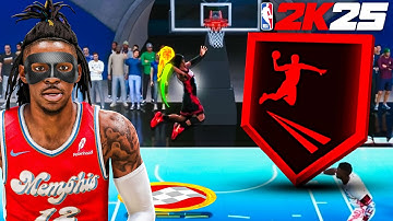 MASK JA MORANT BUILD has REC PLAYERS TERRIFIED in NBA 2K25! UNLIMITED CONTACT DUNKS