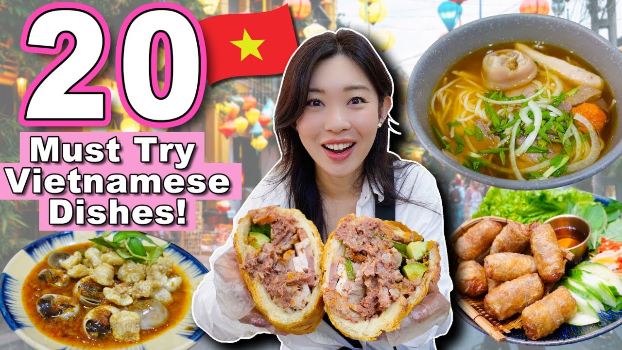 20 Vietnamese Dishes You Have To Try! 🇻🇳