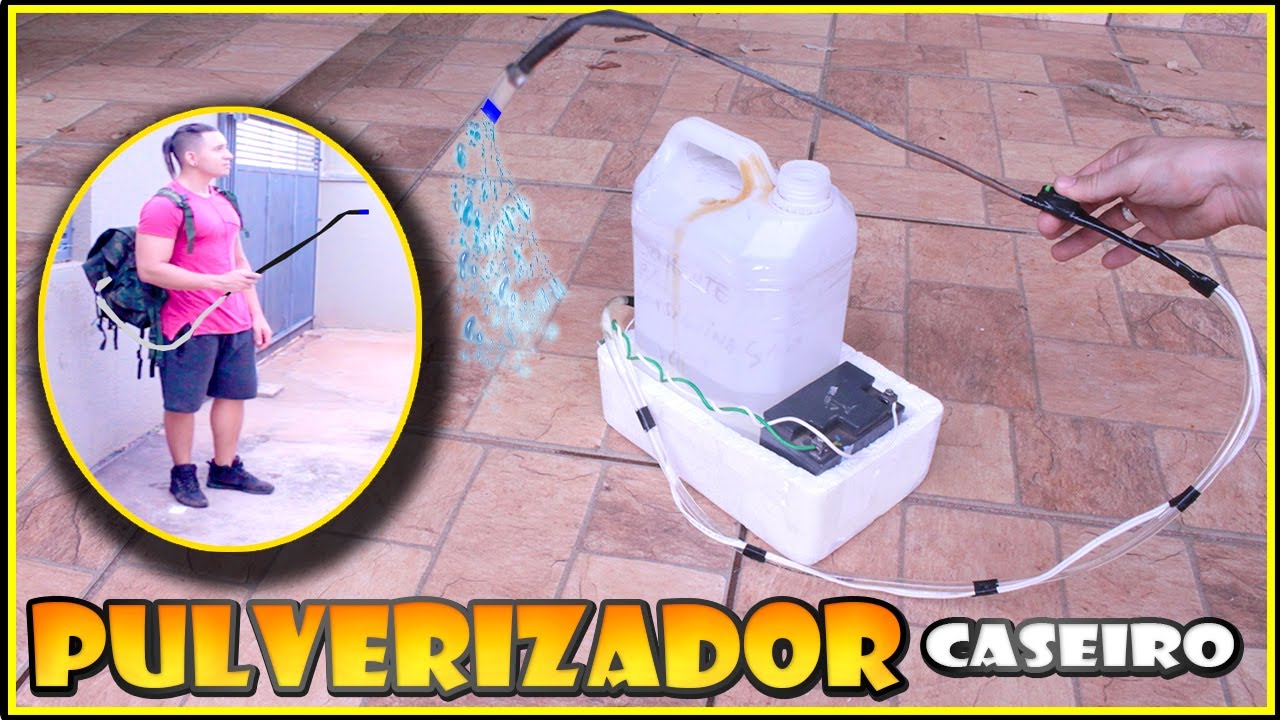 Como Fazer um pulverizador elétrico