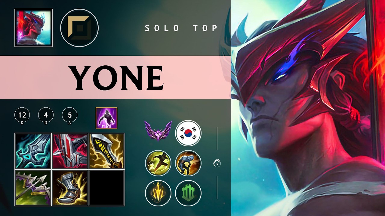 Yone Top vs Yorick - KR Master Patch 26.03