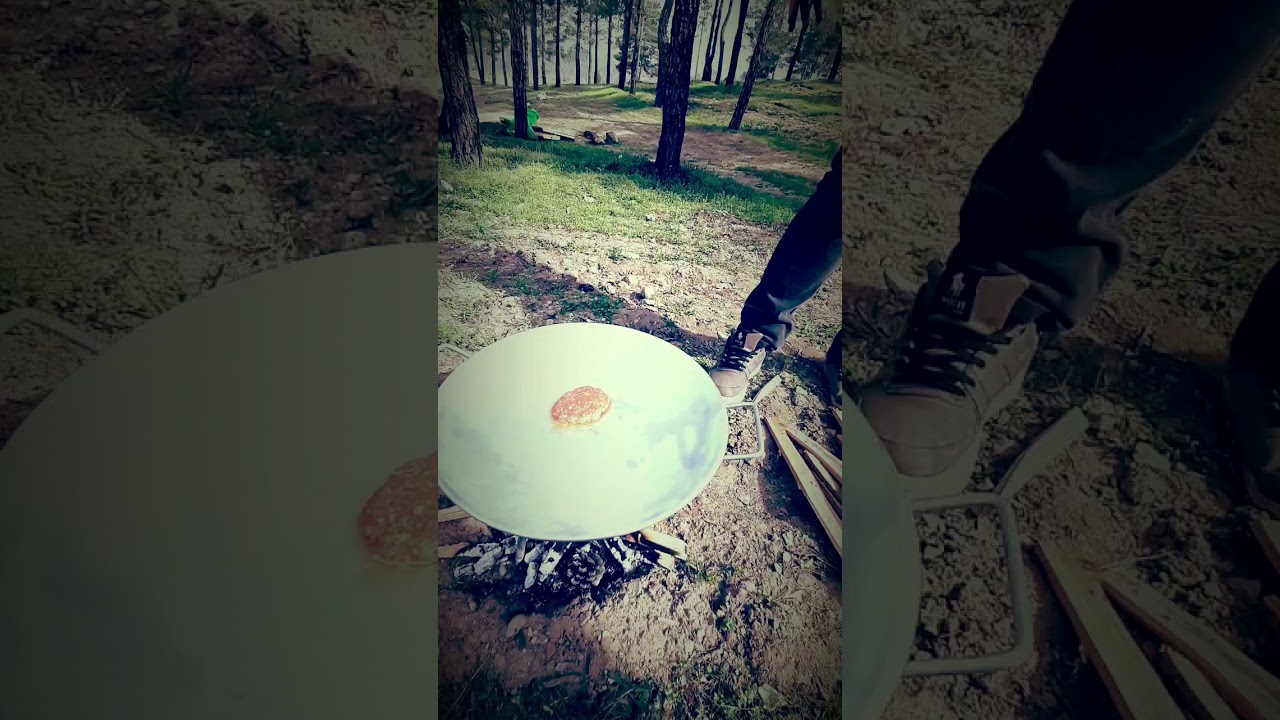 Vancamper/cooking camping/meat on fire/vancamping/van life/selfbuilt camper/vankitchen/lovely camper