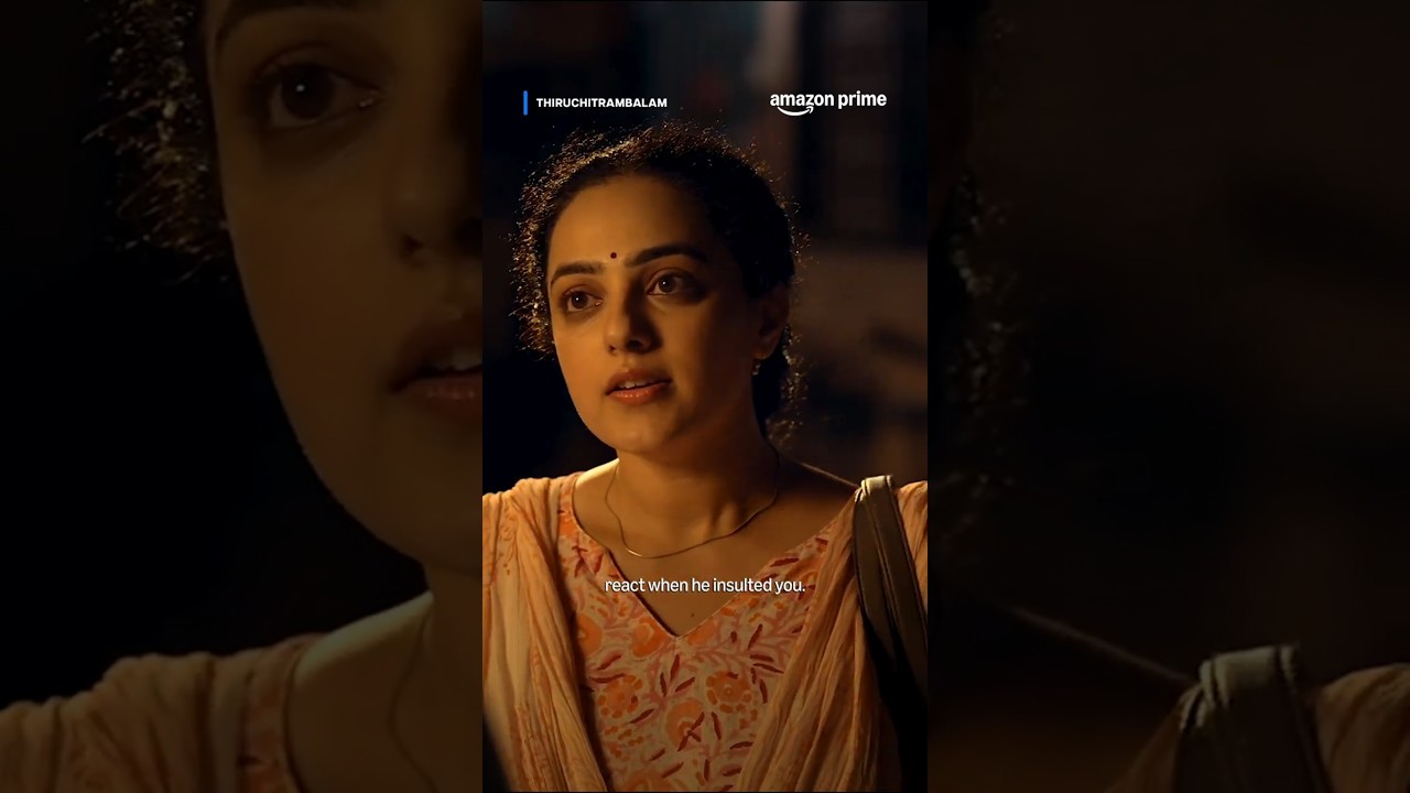Nithya Menen Losses Her Calm ft. Dhanush 💔 | Thiruchitrambalam | Fight Scene | 