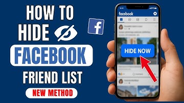 How To Hide Friend List On Facebook 2025 - Full Guide