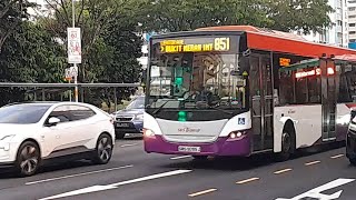 Full SBS5099J(SEDEP) On Service 851 At Yishun Avenue 2 News