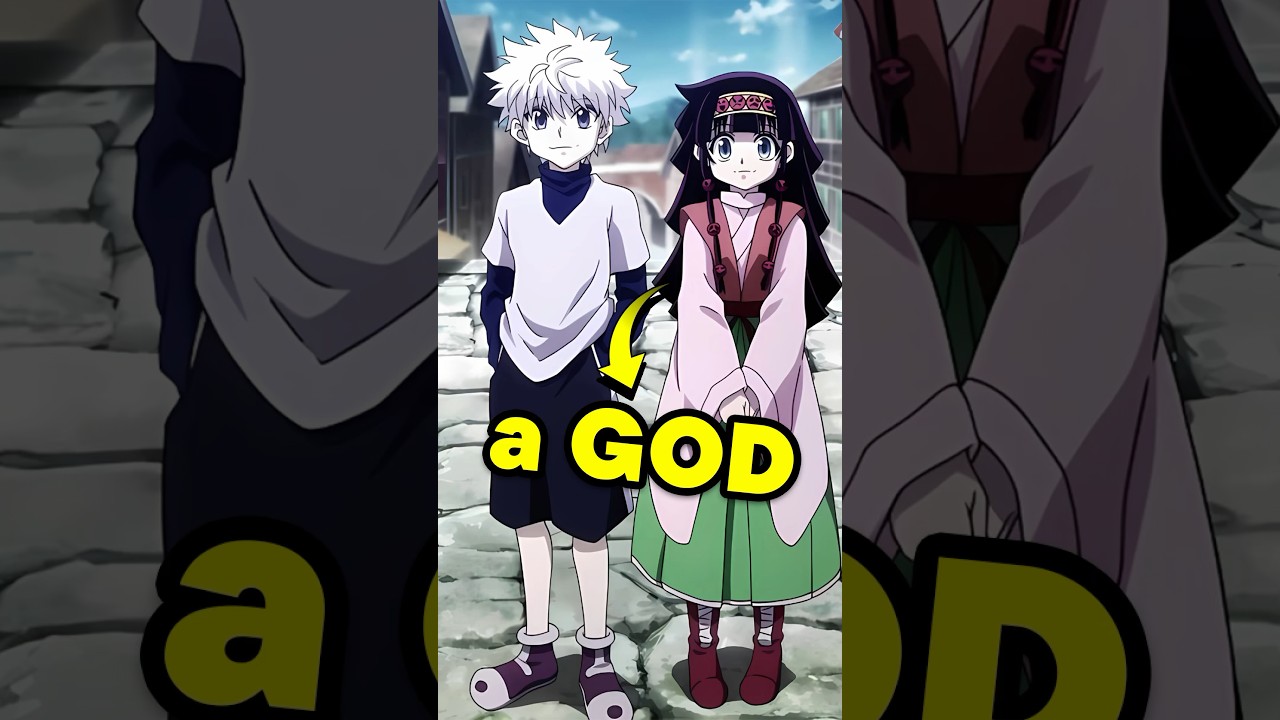 Killua Casually Has GOD POWER 😨 #animeanxiety #hunterxhunter